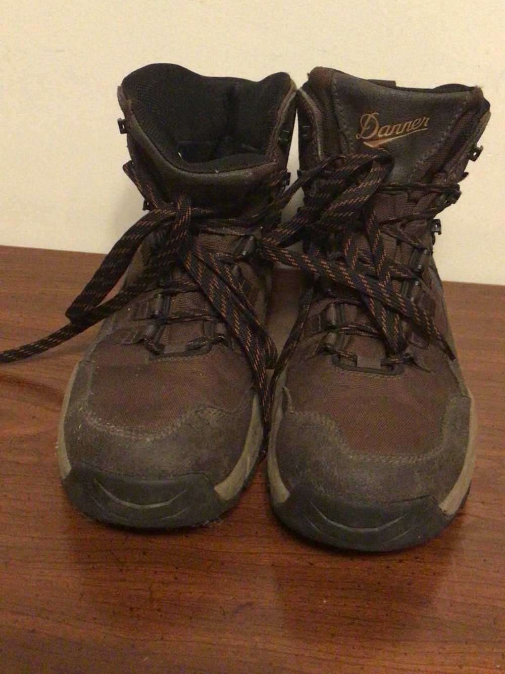DANNER work / hiking boots waterproof leather and fabric upper SZ 10.5